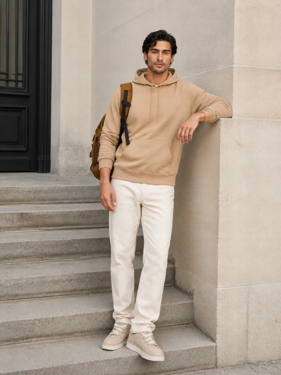 Carhartt wip hoodie off white pants outfit