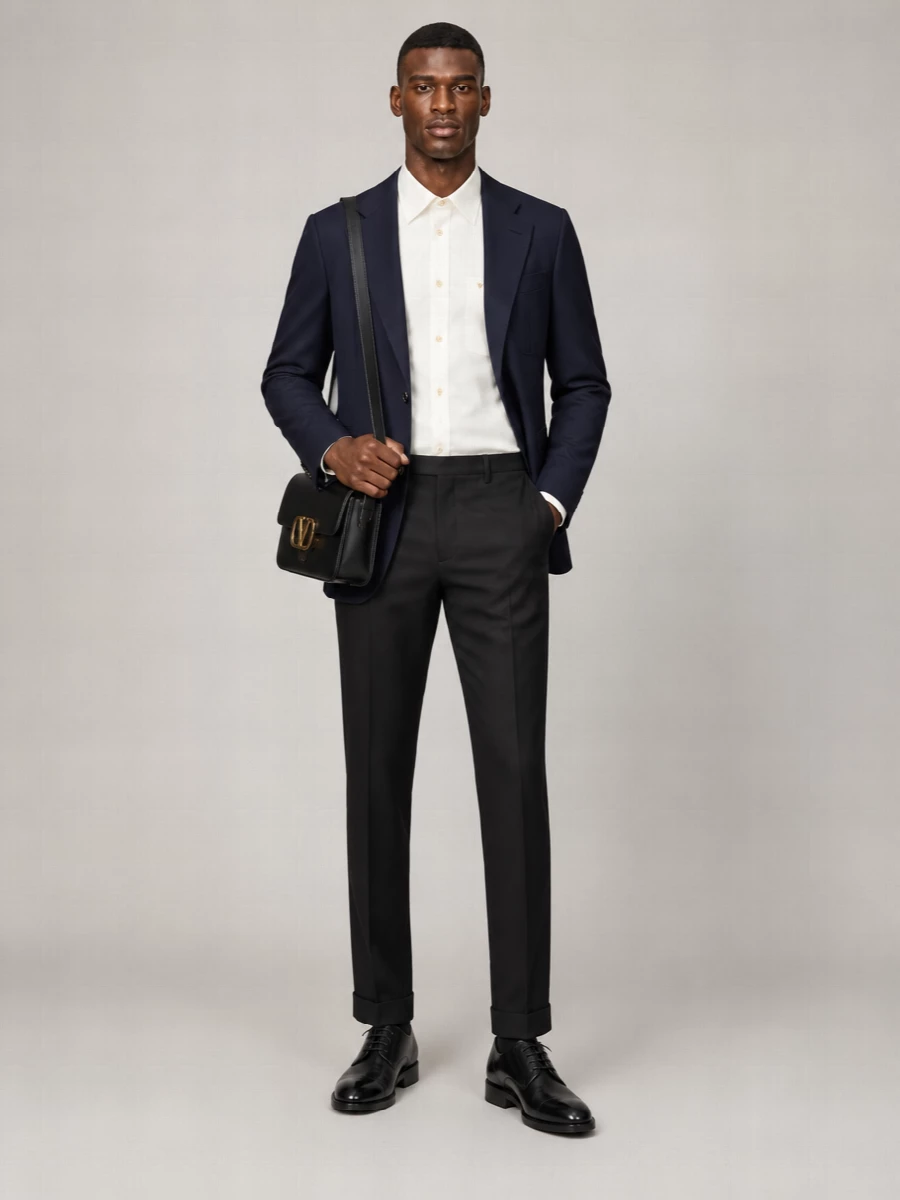 Valentino Garavani Virgin Wool Single-Breasted Blazer