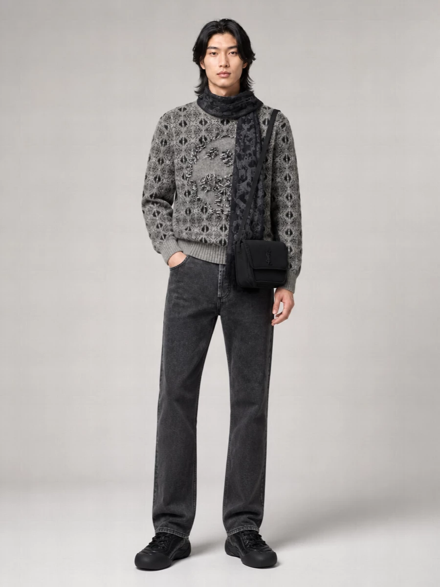 Alexander Mcqueen Embroidered Sweater