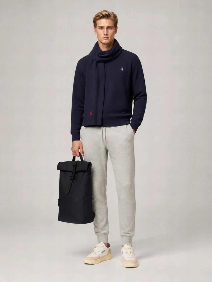 Polo Ralph Lauren Heavyweight Cotton Long-Sleeve T-Shirt