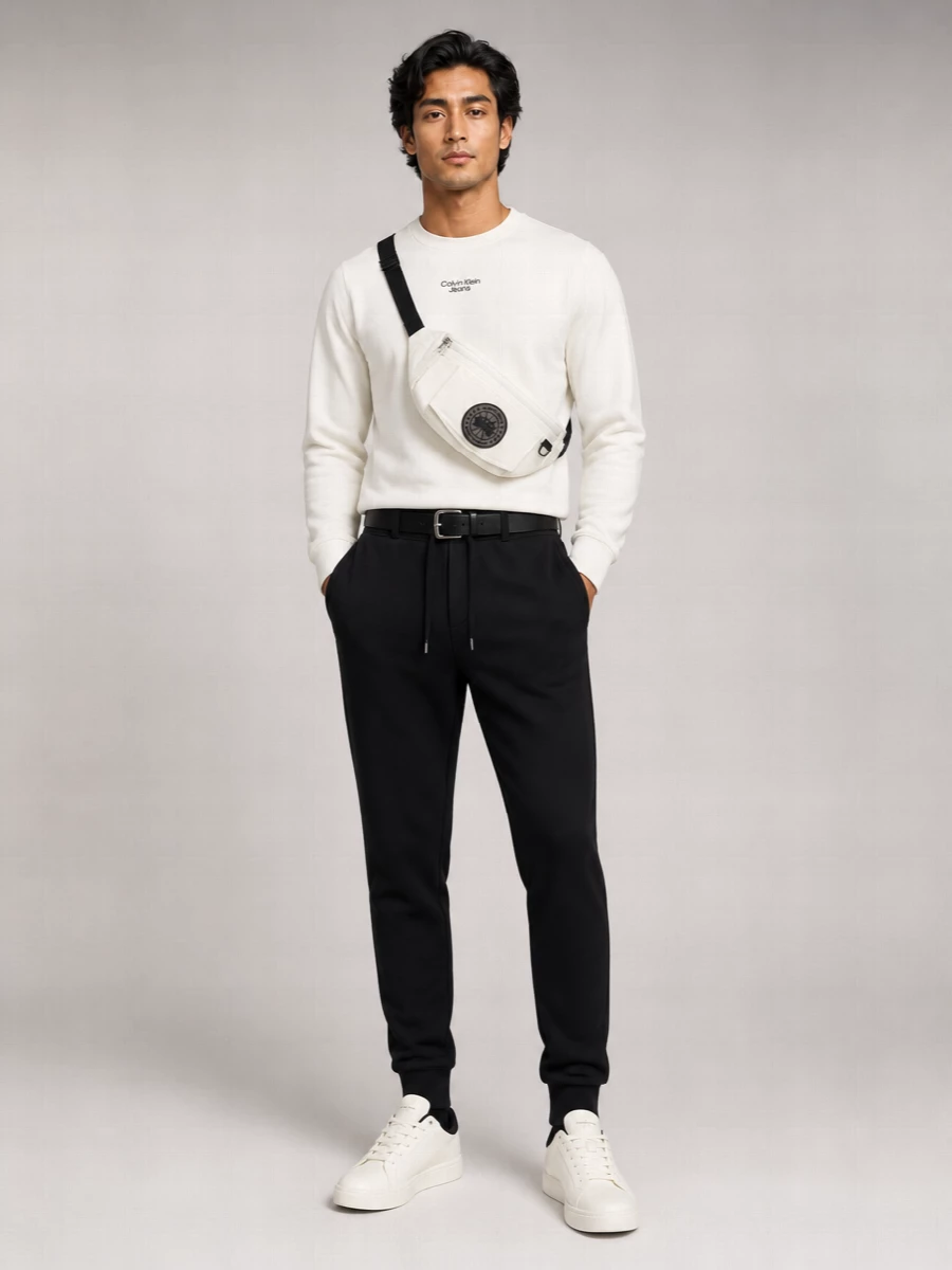 Calvin Klein Cotton Crew Neck Sweatshirt