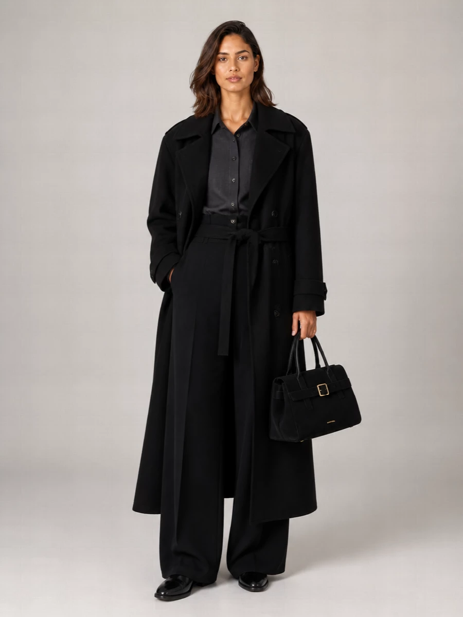 Manu Atelier 35 Structured Top Handle Tote Bag