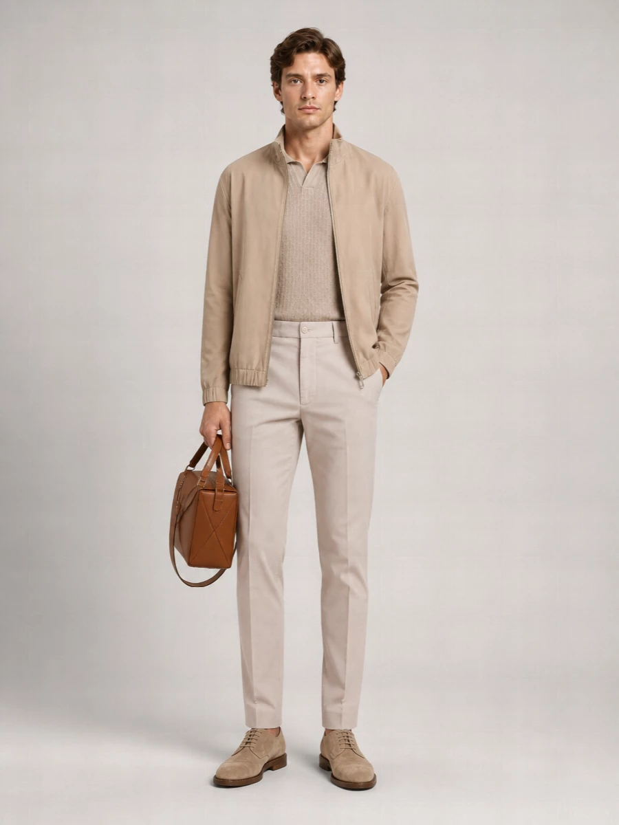 Boss Suede Leather Jacket