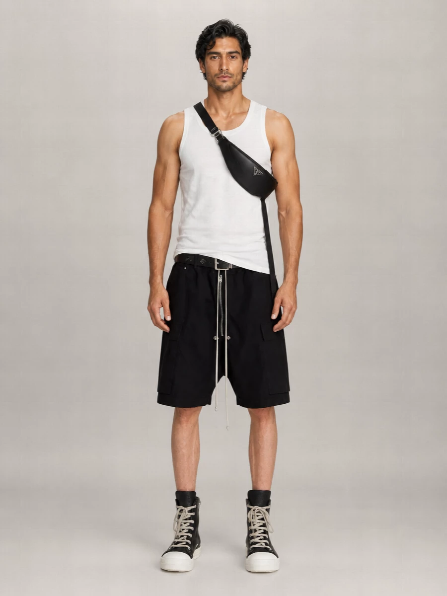 Rick Owens Drkshdw Cotton Tank Top