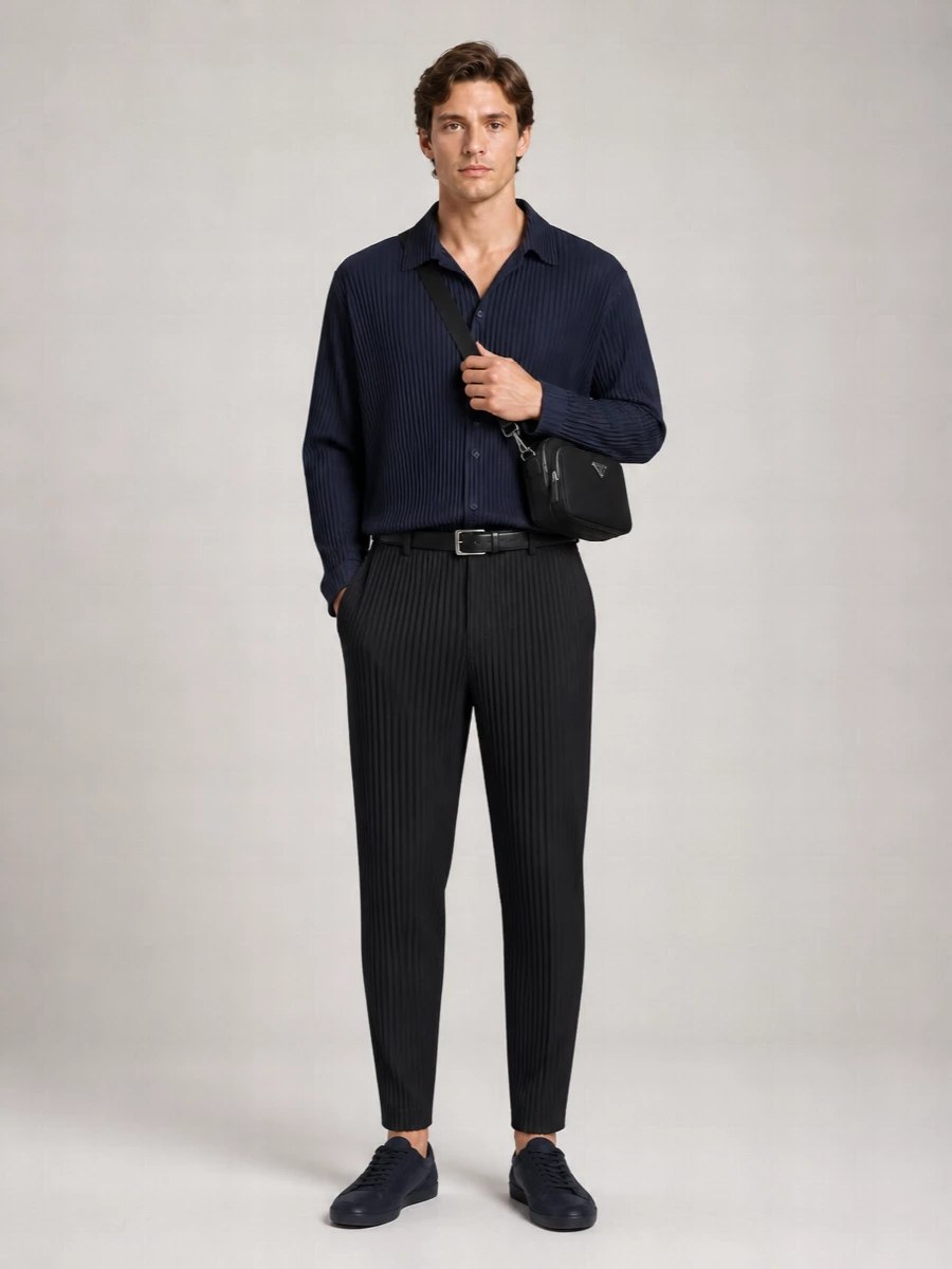 Homme Plisse Issey Miyake Short-Sleeve Shirt