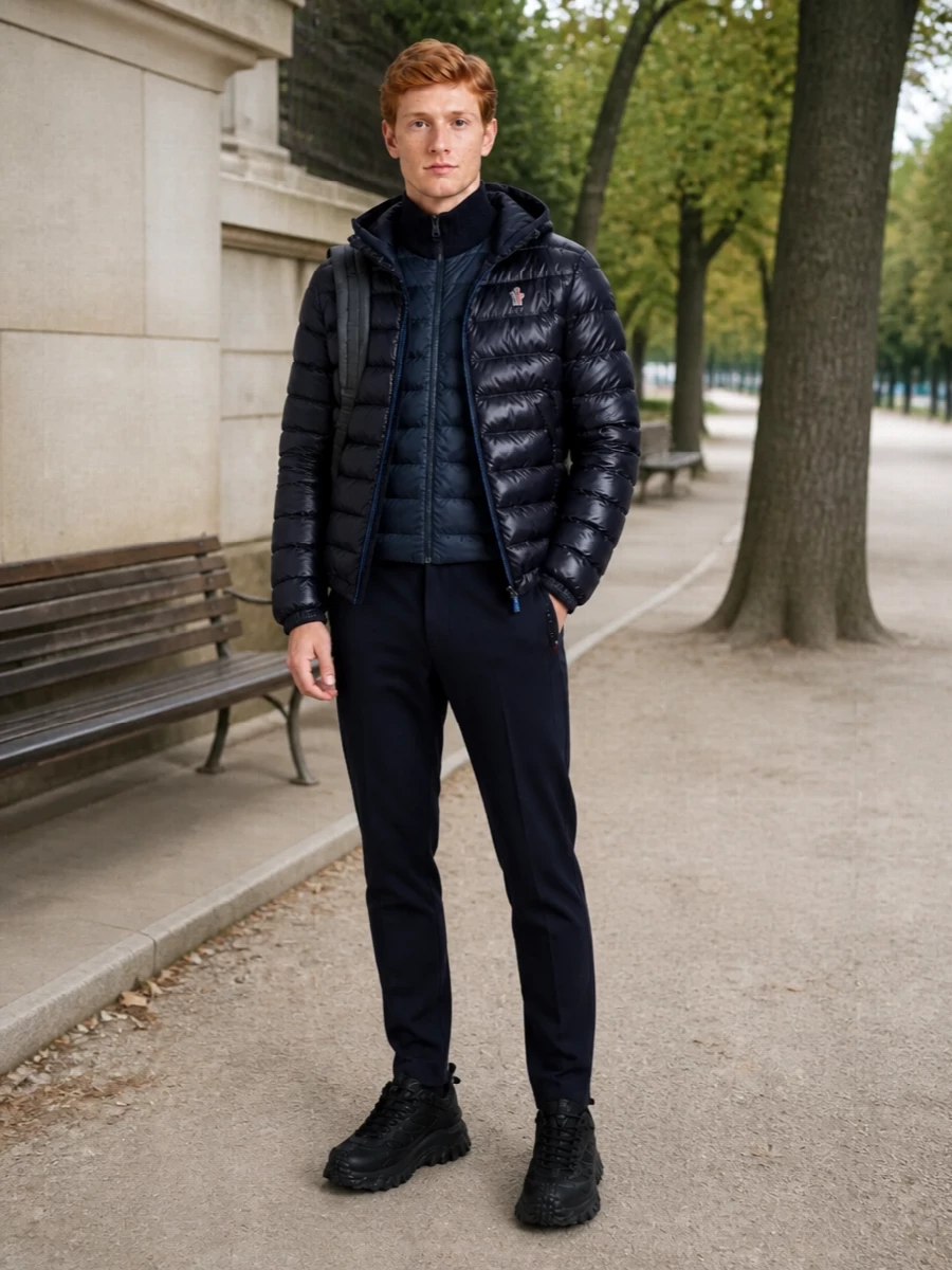 Moncler grenoble puffer jacket alpine streetwear