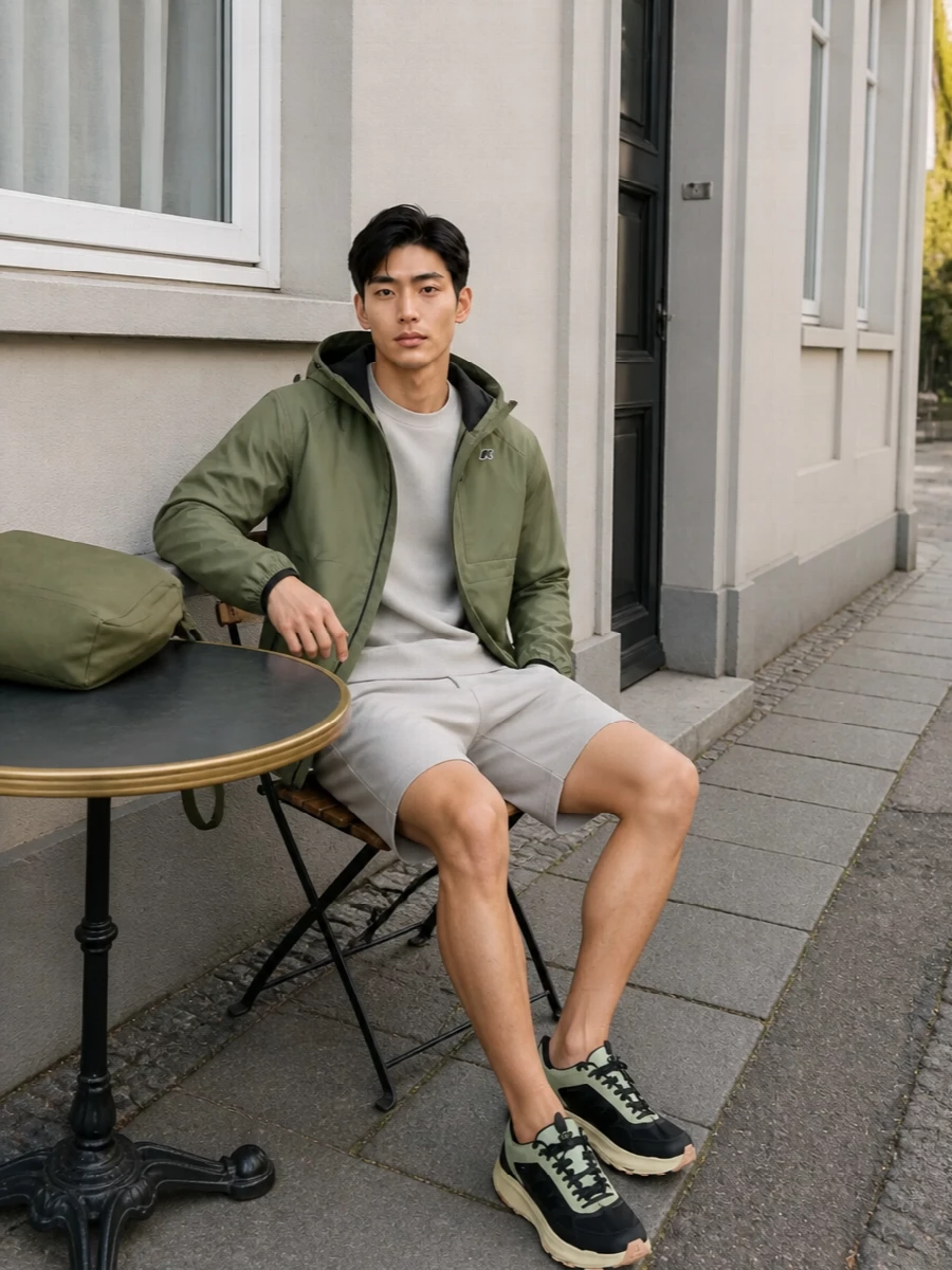 K way sage jacket salomon runner outfit