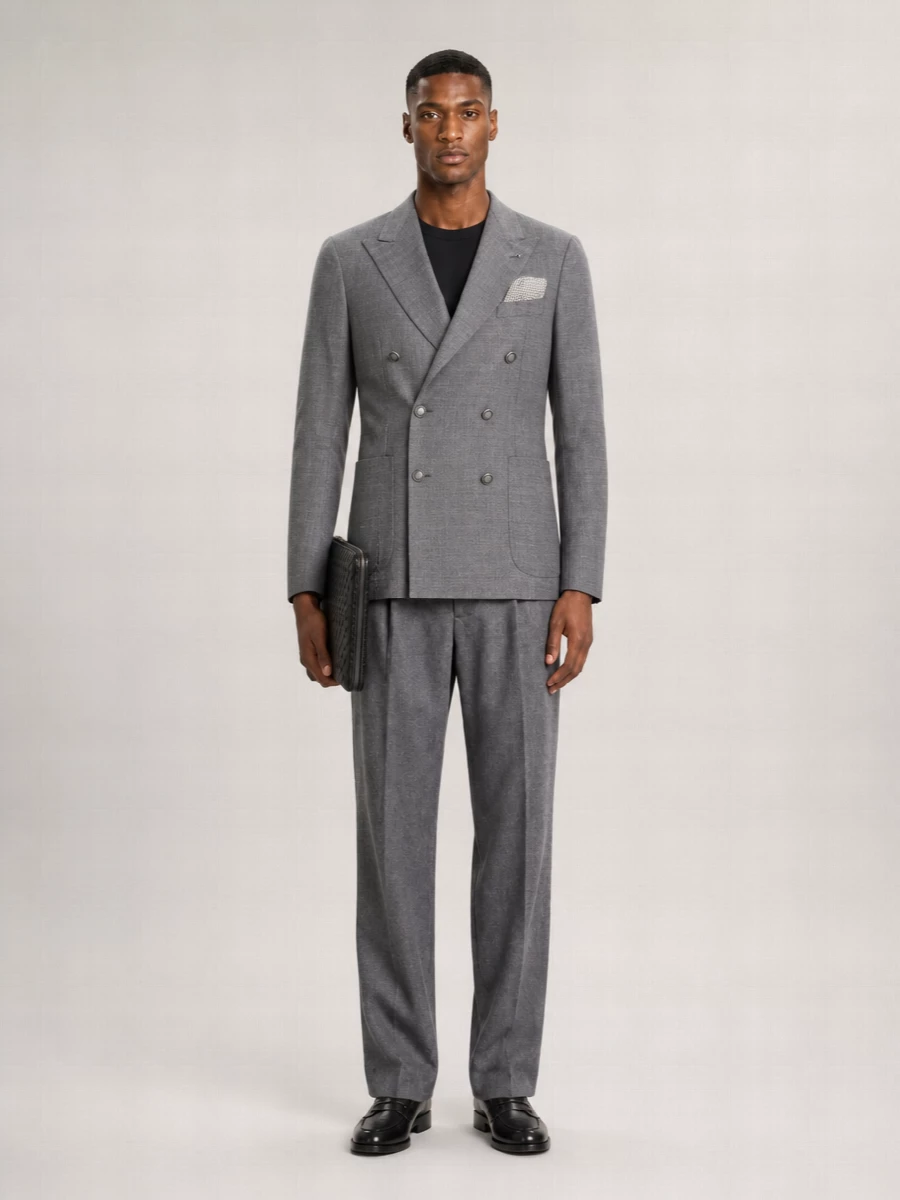 Brunello Cucinelli Silk Pocket Square