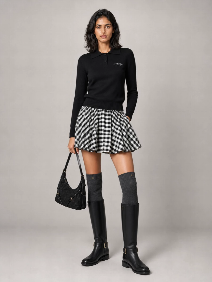Givenchy Pleated Skirt