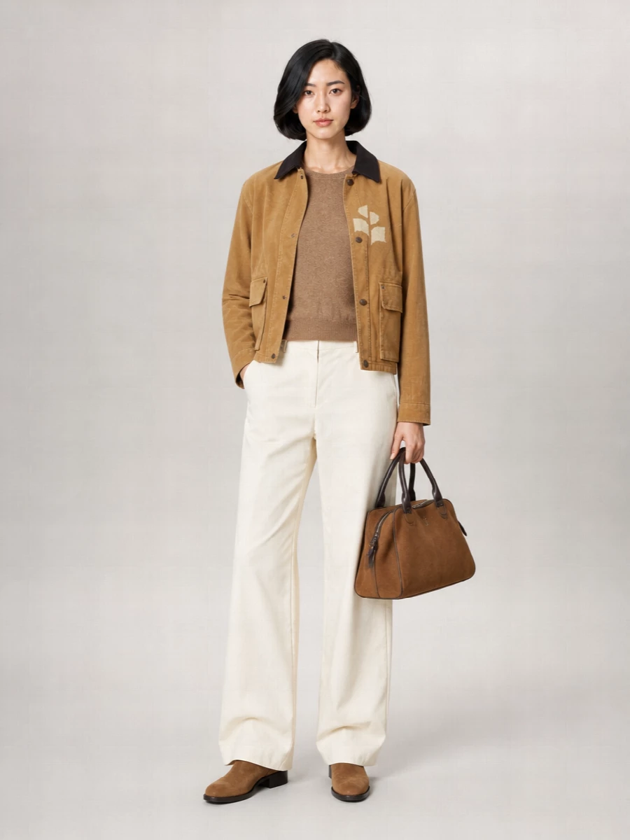 Acne Studios Cotton Single-Breasted Jacket