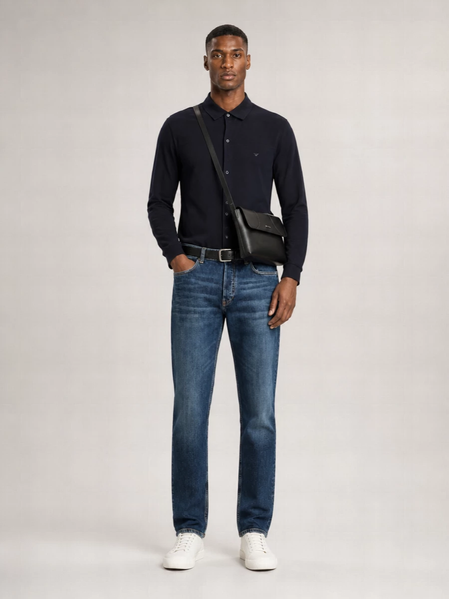 Emporio Armani Regular-Fit Denim Jeans