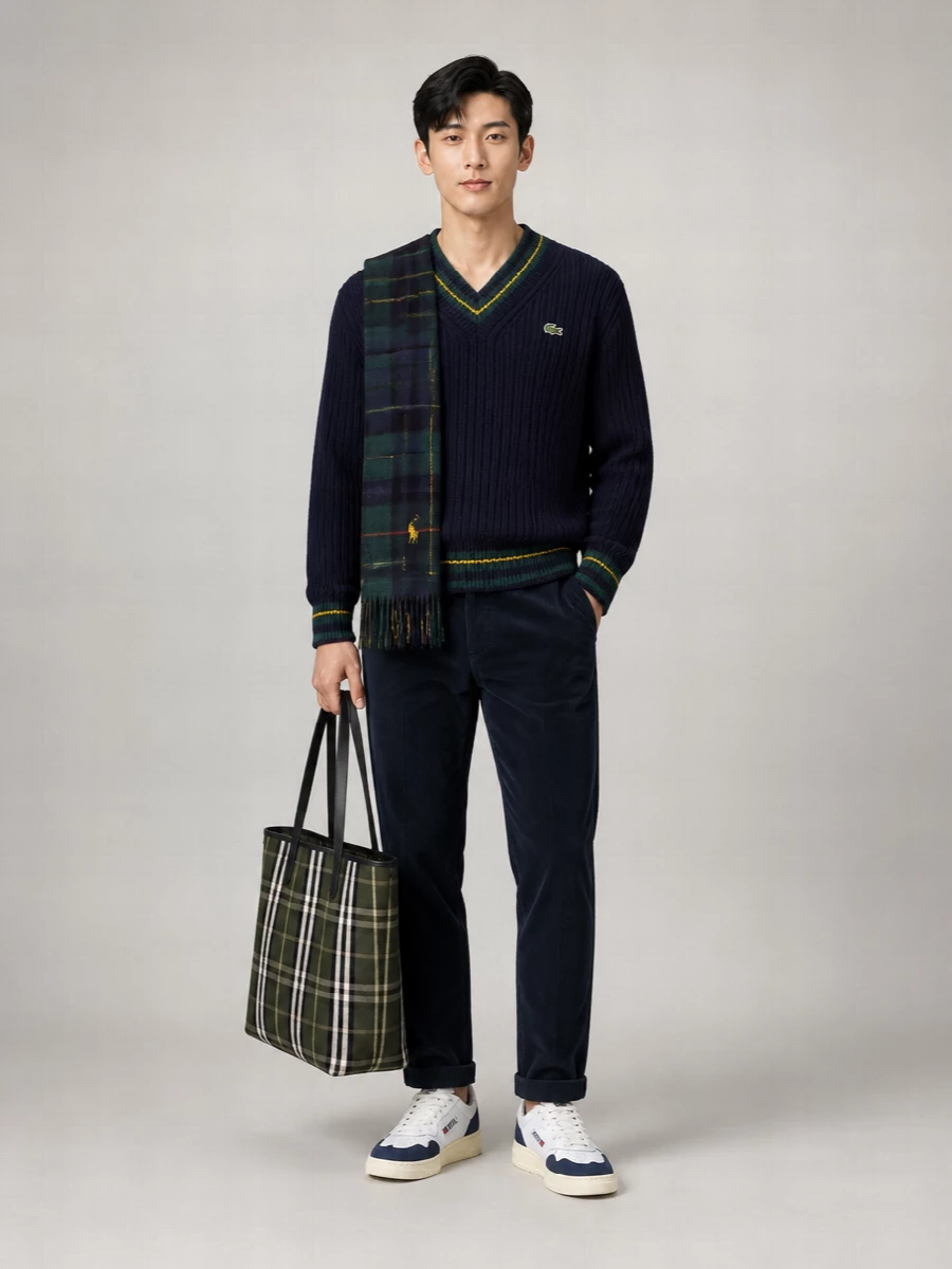 Polo Ralph Lauren Cashmere Wool Scarf