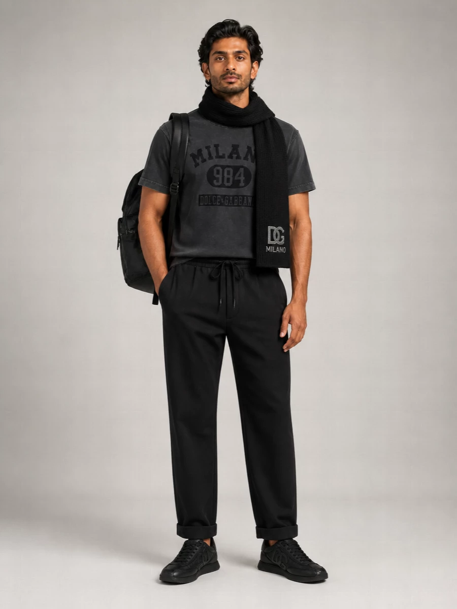 Dolce&Gabbana Printed Cotton T Shirt