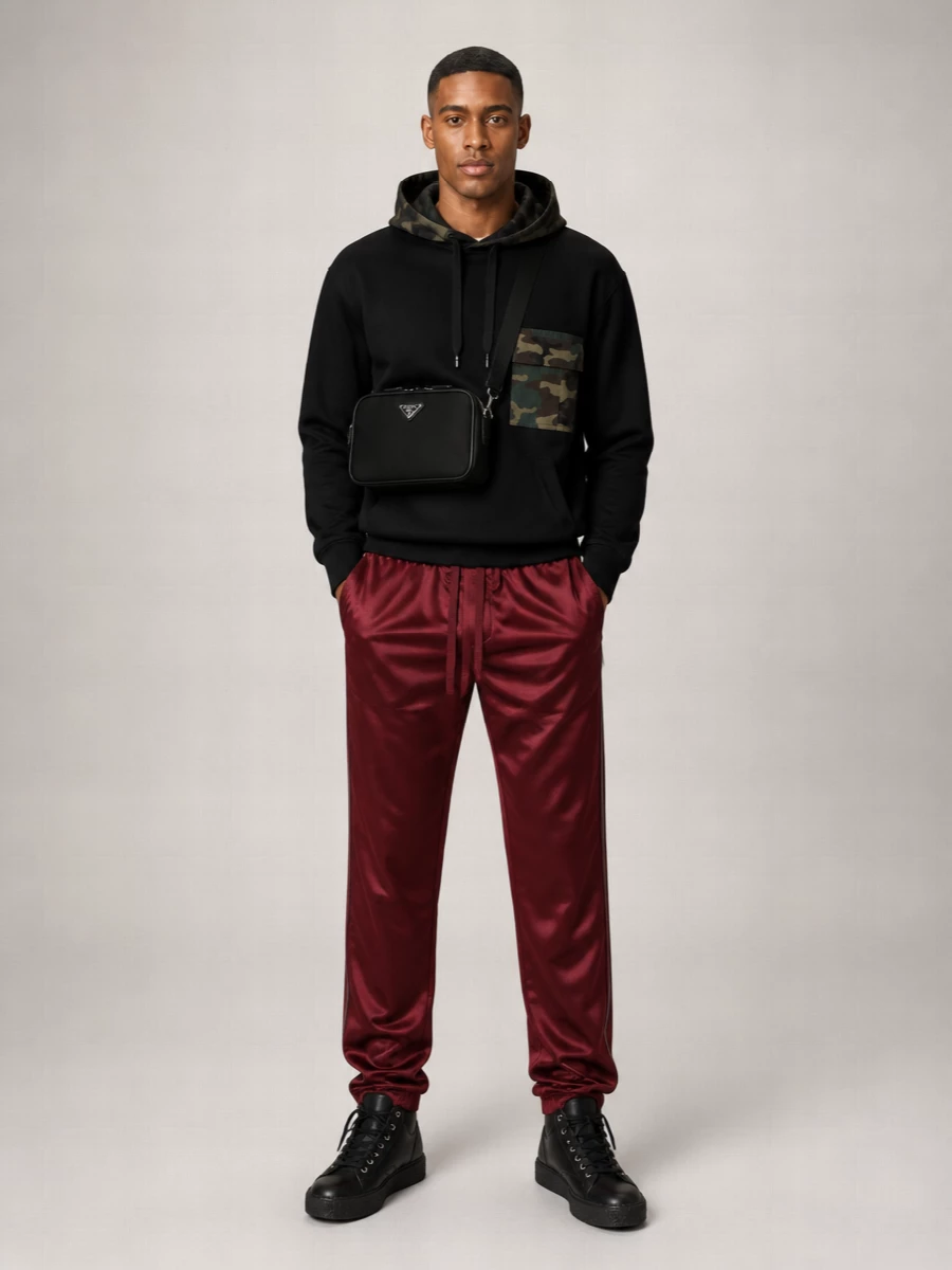 Dolce&Gabbana Camouflage Hooded Sweatshirt