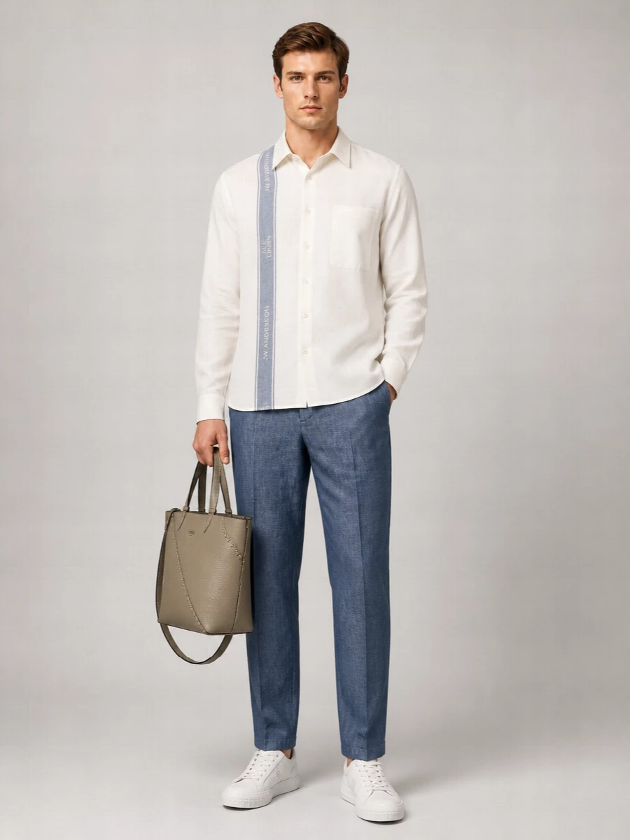 Jil Sander Cotton Straight-Leg Tailored Trousers