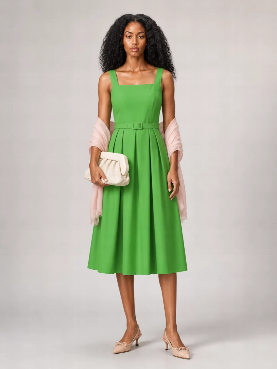 Lauren Ralph Lauren Midi Dress