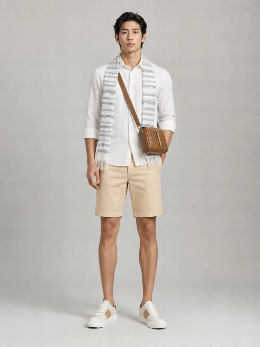 Woolrich Linen Long-Sleeve Shirt