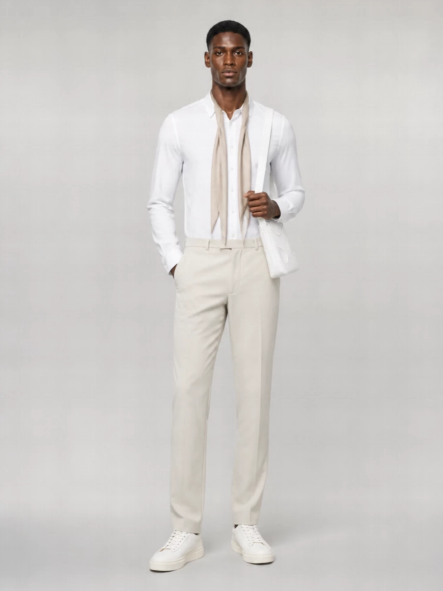 Giorgio Armani Slim-Fit Cotton Poplin Shirt