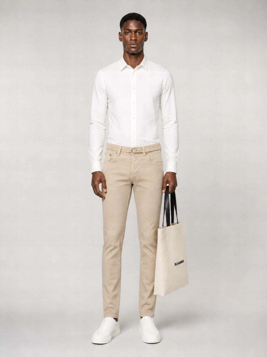 Jil Sander Canvas Tote Bag