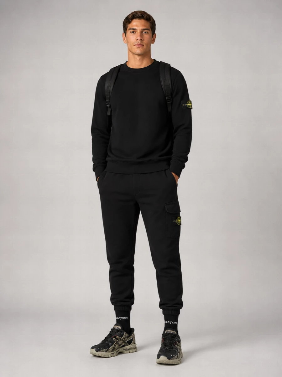 Stone Island Cotton Track Pants