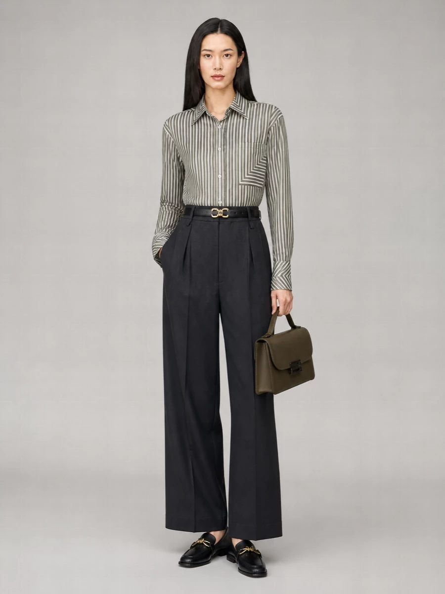 Victoria Beckham pocket detail shirt