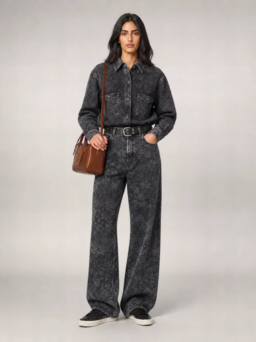 Golden Goose Studded Leather Belt