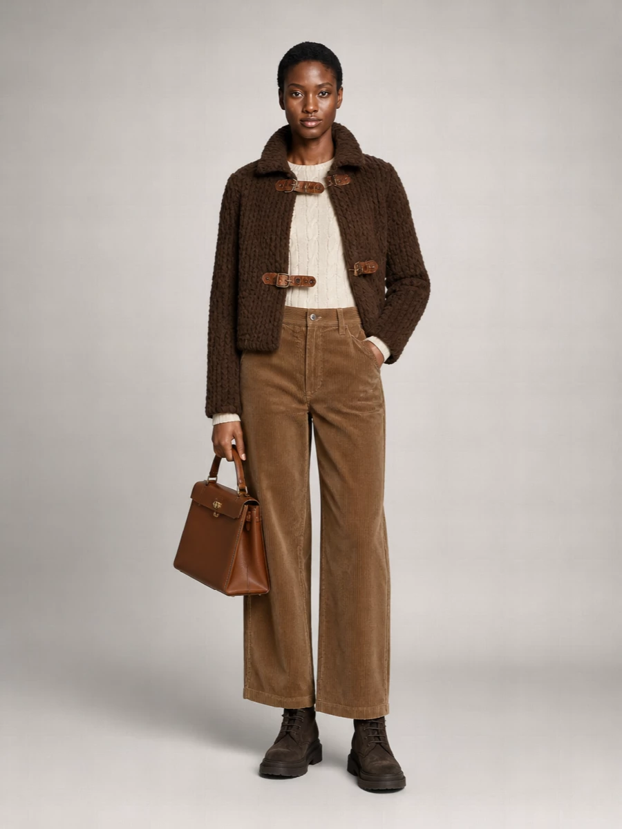 Ralph Lauren Cashmere Oversized Bomber Jacket