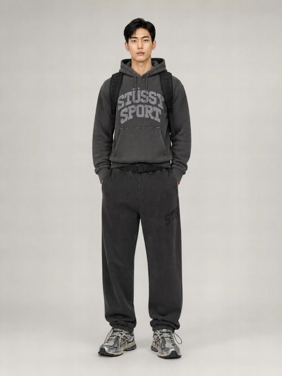 Stüssy Straight-Leg Trousers