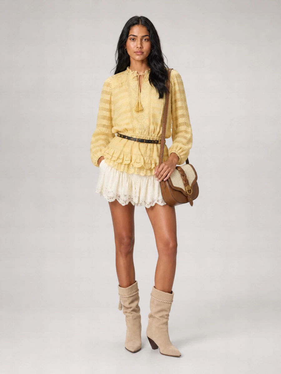 Isabel Marant Etoile Cotton Mini Dress