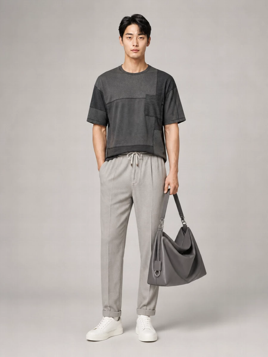 Balmain Calfskin Leather Low-Top Sneakers