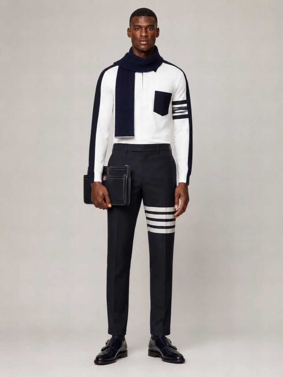 Thom Browne Cotton Polo Shirt
