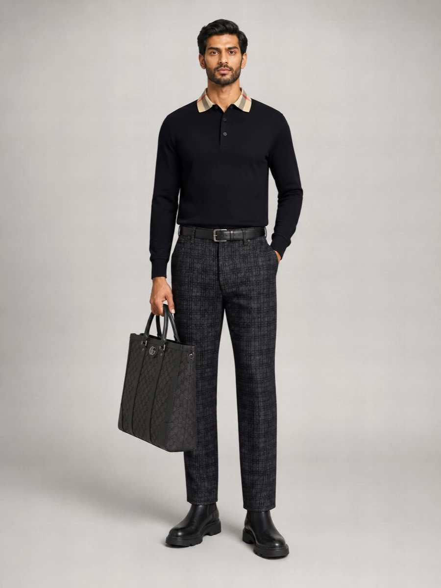 Burberry Cotton Straight-Leg Jeans