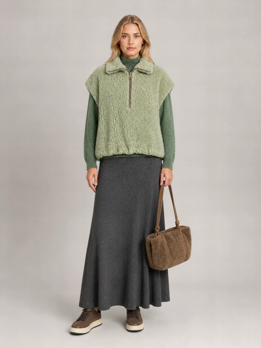 Alysi Faux Fur Coat