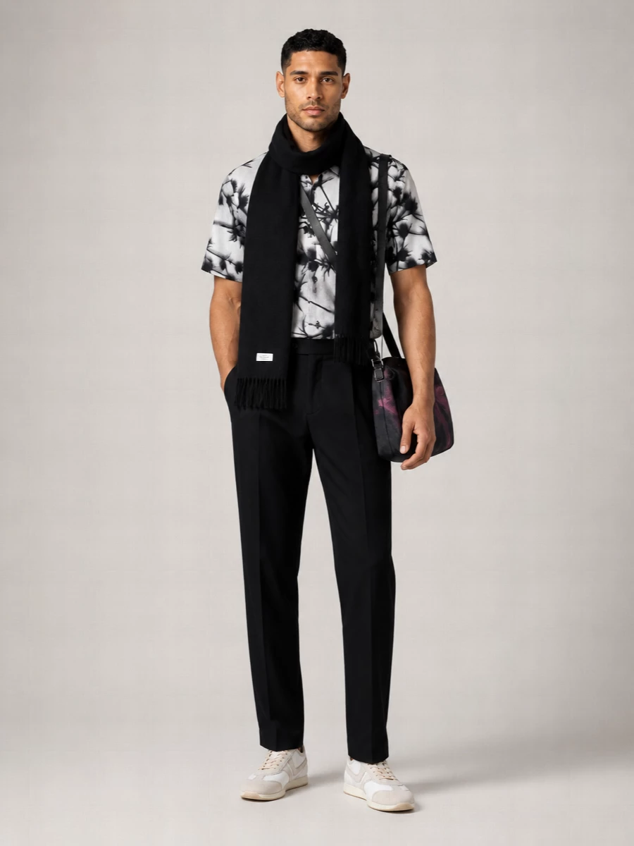 Dries Van Noten Floral-Print Short-Sleeve Shirt