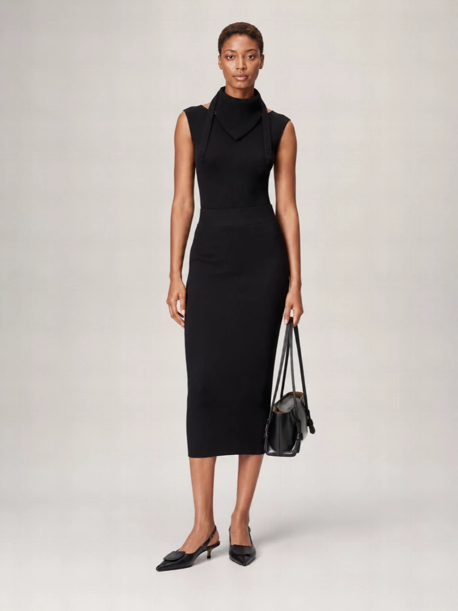 Jacquemus Leather Asymmetric Slingback Pumps