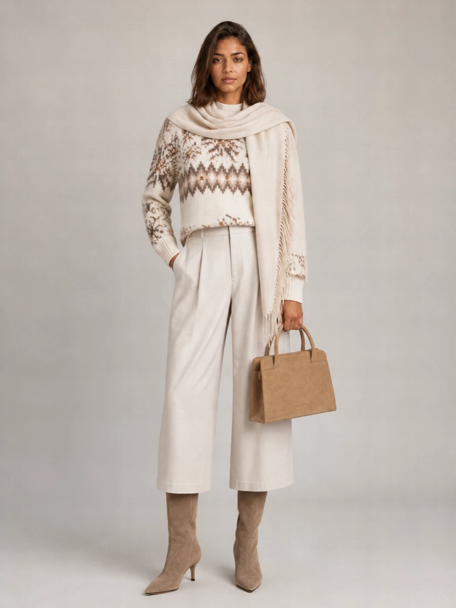Fabiana Filippi Silk Cashmere Wool Jumper