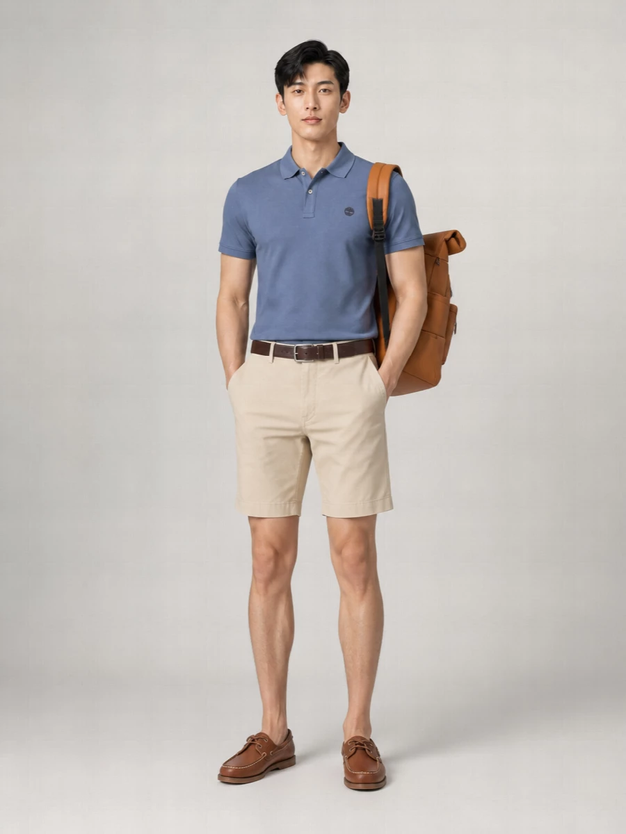 Timberland Cotton Short-Sleeve Polo Shirt