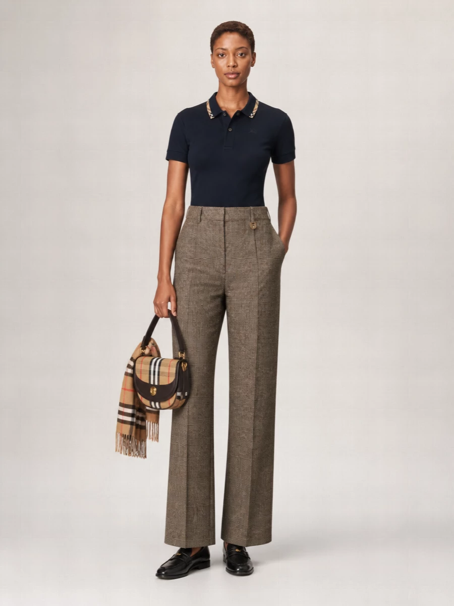Burberry Cotton Piqué Short-Sleeve Polo Shirt