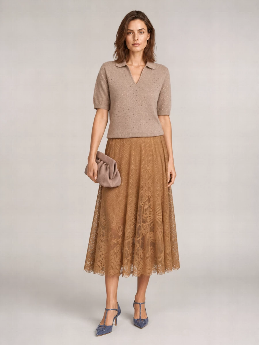 Themoiré Bios Suede Clutch Bag