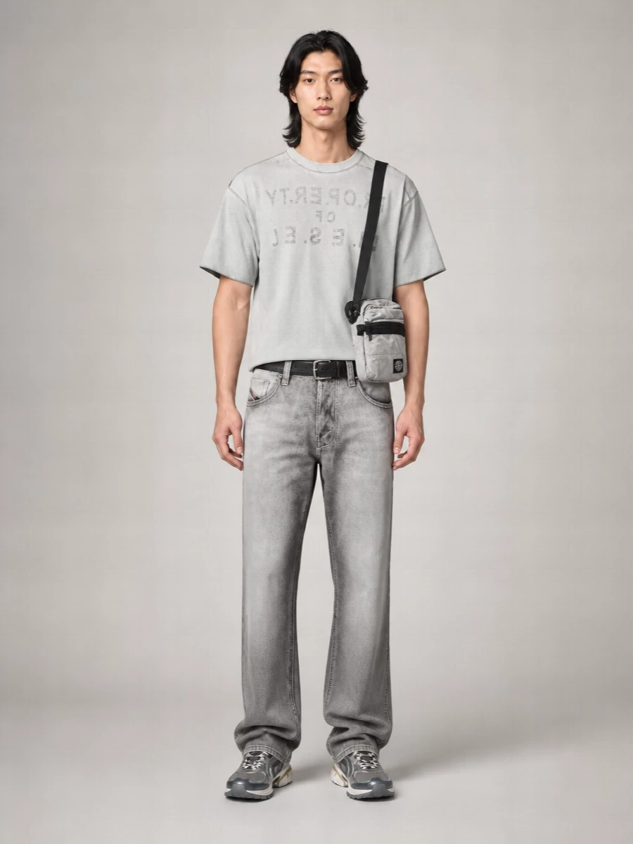 Diesel Denim Low-Rise Bootcut Jeans