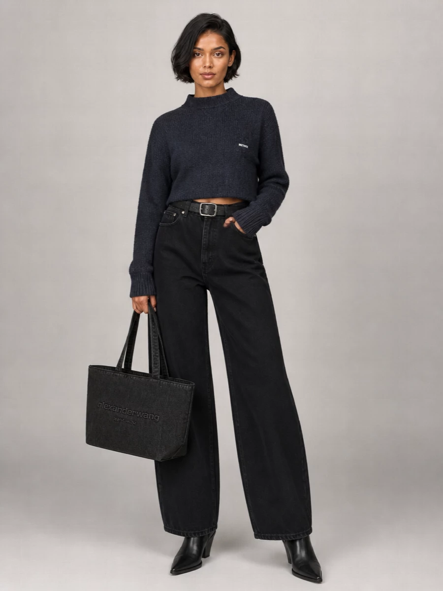 Rotate denim jeans
