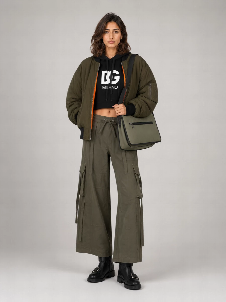Dolce&Gabbana Oversized Bomber Jacket