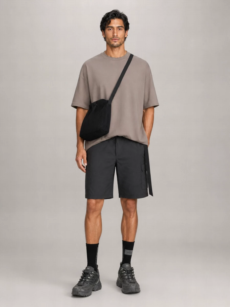 Gr10K Drawstring Cargo Shorts