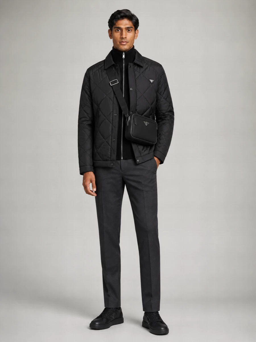 Prada Quilted Down Jacket