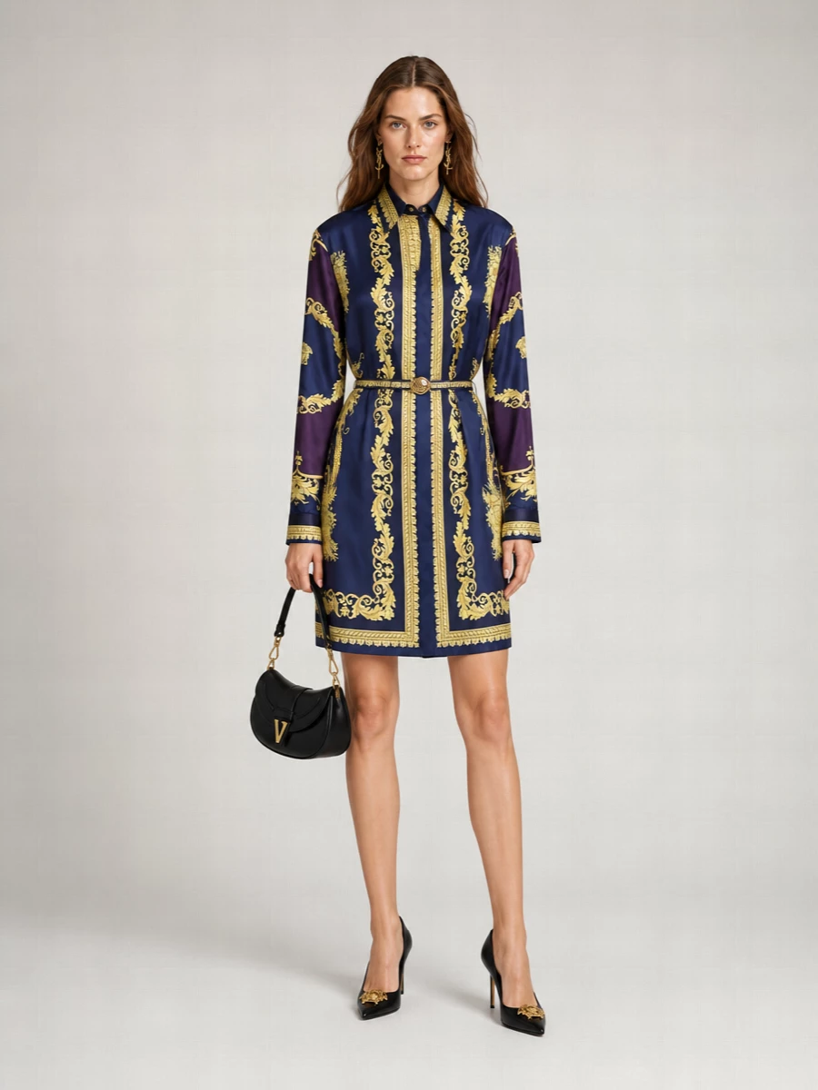 Versace Midi Dress