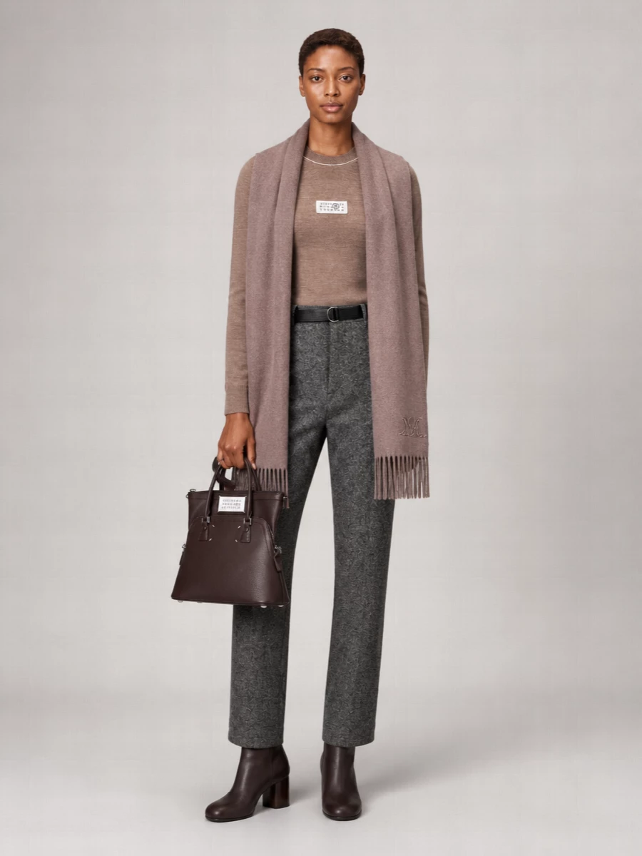 Mm6 Maison Margiela Wool Blend Sweatshirt