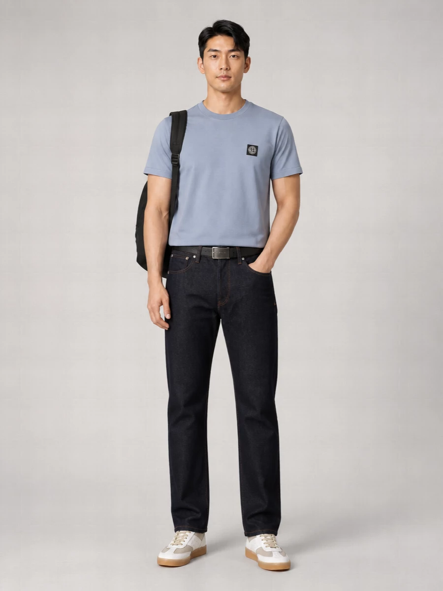Stone Island Straight-Leg Jeans