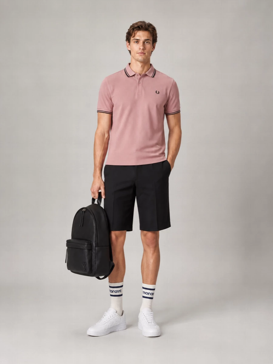 Comme Des Garçons Cotton Polo Shirt