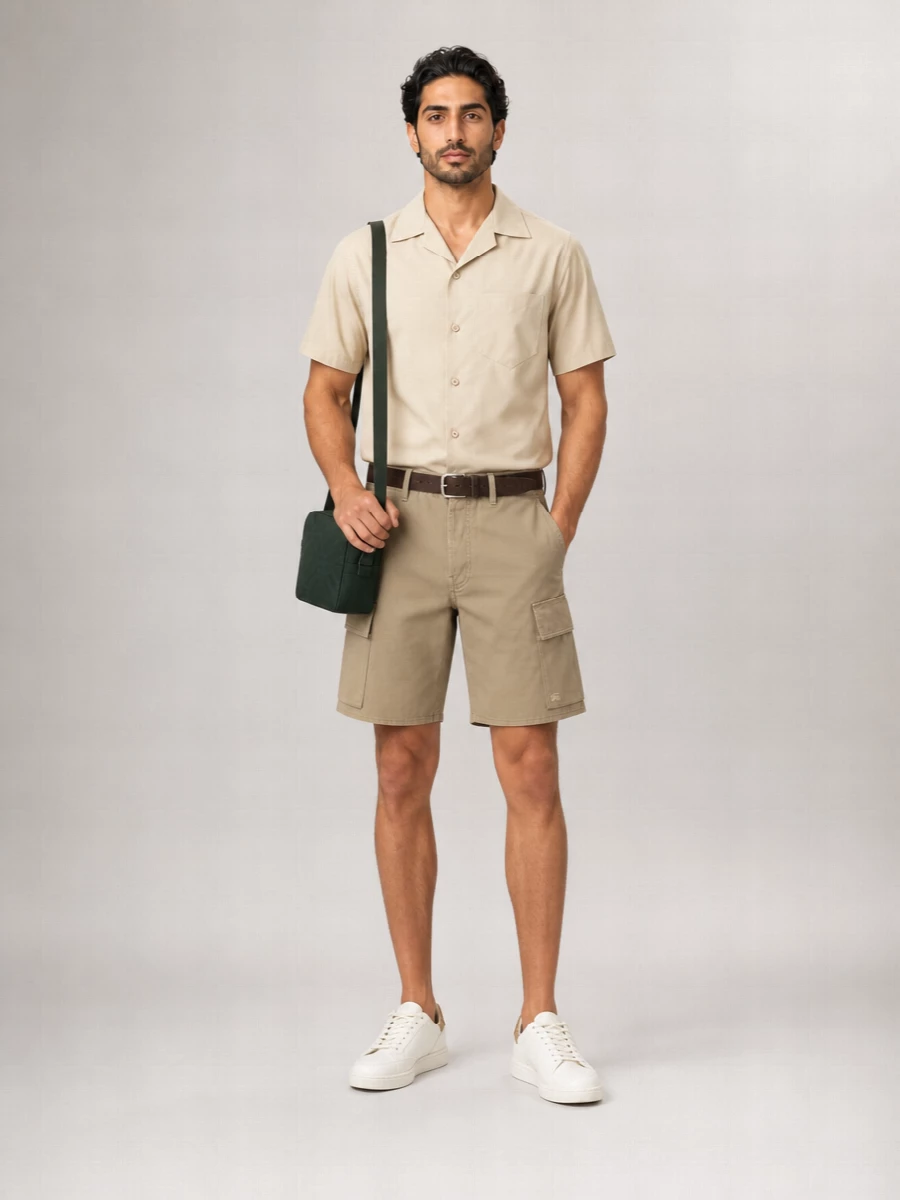 Burberry Bermuda Shorts In Cotton