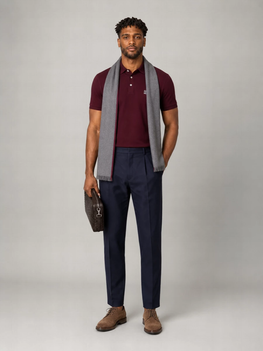 Brunello Cucinelli Cotton Short-Sleeve Polo Shirt